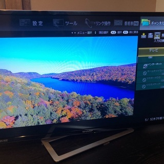 引き取り限定　壁掛け可能　40インチ薄型液晶　完動　の画像