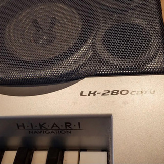 CASIO 電子ピアノ キーボード LK-280 CDTVの画像
