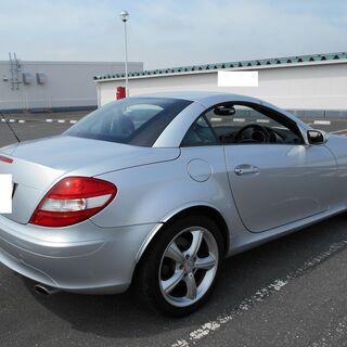 H16 ベンツ ＳＬＫ３５０ ＳＬＫ３５０（２名）　スポーツパッケージ　キーレス　純正ナビ　パワーシート　電動オープン　純正１７インチアルミ 15637の画像