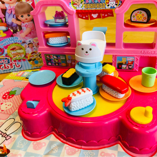 メルちゃん つくって！まわして！くまさんかいてんずしの画像