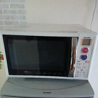 電子レンジ  SHARP RE-S5A-W 2014年製の画像