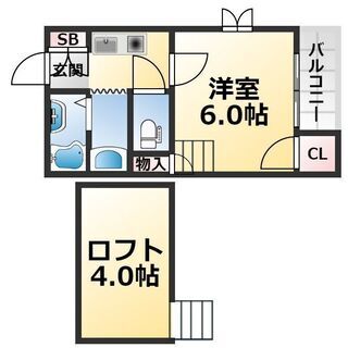 3月末まで初期費用80000円　ネット無料ロフト付き　【エスポワ...