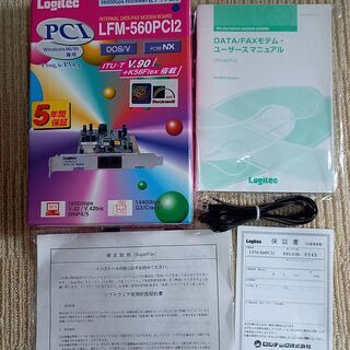 Logitec LFM-560PCI2 の付属品