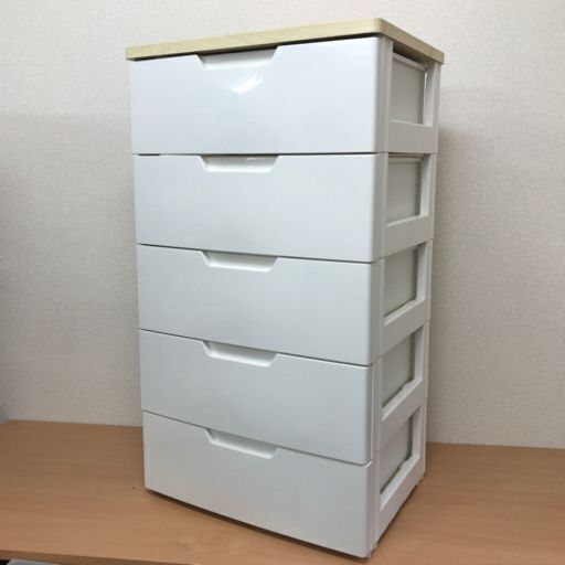 引き出し式収納 5段 衣装ケース