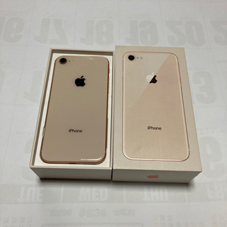 iPhone8ピンクゴールド美品ソフトバンクの画像