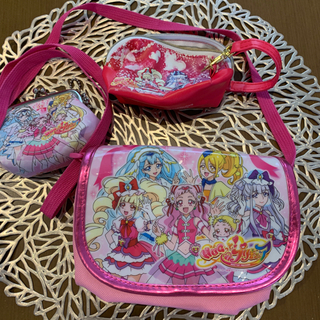 ハグッとプリキュアミニバッグセット