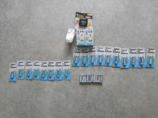 【引き渡し者決定】充電池、充電器　一式