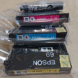 【終了】EPSONプリンタ用　IC4CL69　4色パック