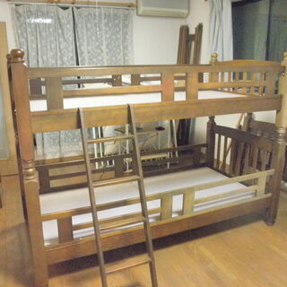 木製２段ベッドX２組