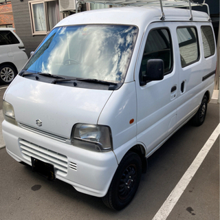 黒ナンバー‼️まだ5.8万キロ‼️軽バン‼️の画像