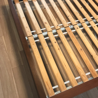 IKEA MALM ダブルベッドの画像