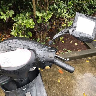 SYM　風50　故障車の画像