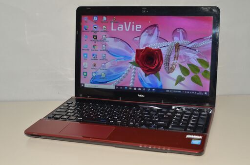 最新Win10❥CORE-i5❥レッド❥LaVie❥HDMI❥テンキ付❥オフィス