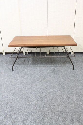 ACME Furniture ベルズファクトリーコーヒーテーブル 幅100 ウォールナット アクメファニチャー テーブル 中古家具 店