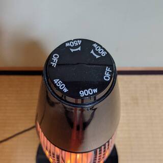 首振り電気ストーブ（トヨトミ）の画像