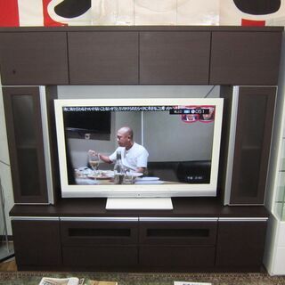 R057 NITORI 壁面テレビボード、リビングTVボード、幅180cm