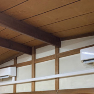 エアコン工事　難工事　お任せ下さい　3階立ちおろし　足場仮設　千葉エリア　  − 千葉県