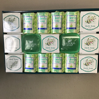 化粧石鹸　エワール、ハーブソープセット