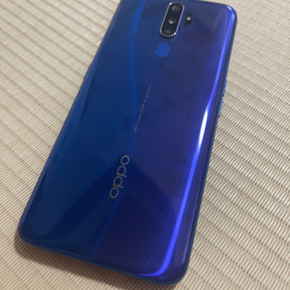 美品】OPPO 【SIMフリー】 A5 2020 ブルー 4GB 64GB