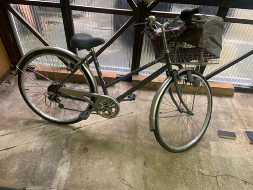 期間限定⁉️値下げ交渉大歓迎❗️6段ギア付き自転車❗️