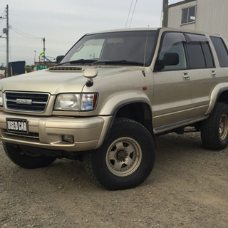 いすゞ　ビッグホーン　4WD ディーゼル　ボディリフトベッドキットの画像