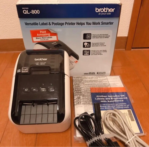☆☆美品・お値下げ！☆ ブラザー ラベルプリンター QL-800(並行輸入品)