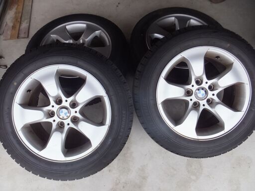 BMW 純正ホイール付き　スタッドレスタイヤ　セット　バリ山