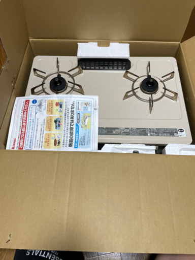 「2020年製」リンナイ都市ガス　Rinnaiガスコンロ ワンピーストップ 右強火