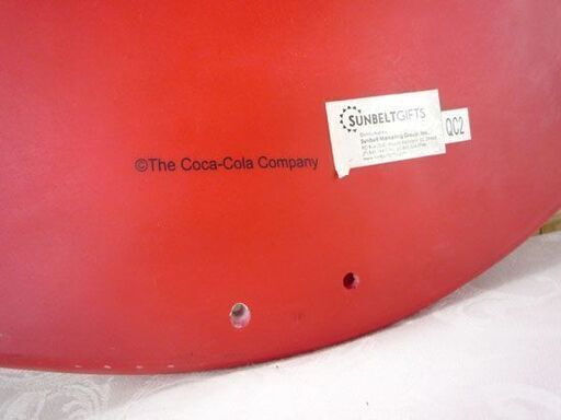 コカコーラ 3Dボタンサイン 丸看板 幅40cm SUNBELT 壁掛 コーラ瓶 アメリカン雑貨 店舗 バー ガレージ Coca-Co