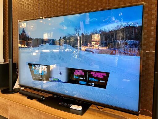 中古美品　SHARP　2020年製　AQUOS　4K対応　60型LED液晶テレビ　4T-C60BN1