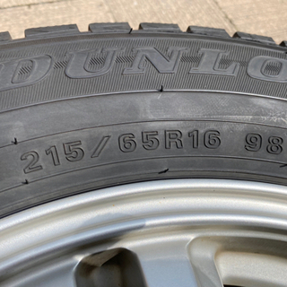 ダンロップ　WINTER MAXX WM01 215/65R16 スタッドレスの画像