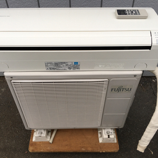 ■富士通 エアコン 6畳用 2.2kw AS-J22W-W■20...