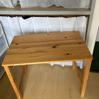 【高さ要注意】無印MUJI 折り畳みテーブル