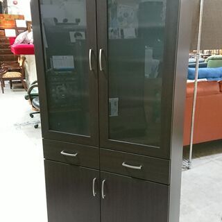 10/4売約済！ニトリ｜COPAIN-80DB｜コパン｜2枚扉食器棚