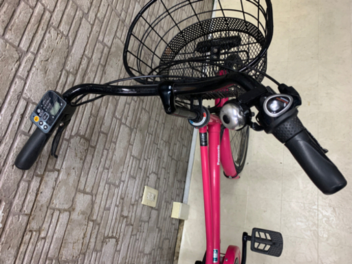 東京23区配達無料　新基準 Panasonic パナソニック LALA5 8.9Ah リチウム 電動自転車☆中古20