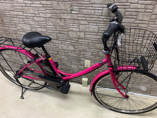 東京23区配達無料　新基準　Panasonic パナソニック Aガールズ　8.9Ah リチウム 電動自転車 中古自転車パナ26