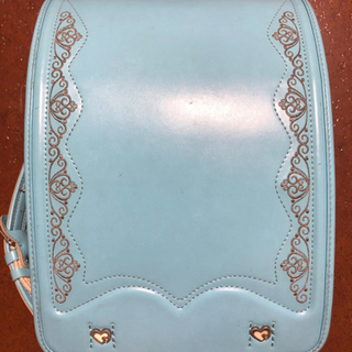 (中古)ランドセル水色　ゆずります！