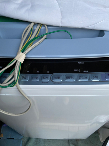 洗濯機 全自動 日立 HITACHI BW-V70C 防振パッド付