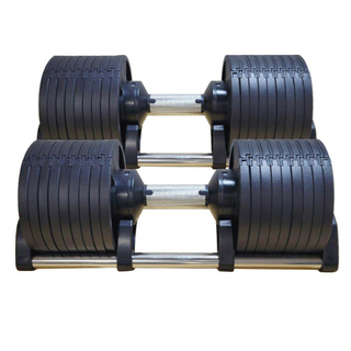 可変式ダンベル 32kg 2個セット 筋トレ器具 アジャスタブル