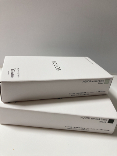 【新品未使用】AQUOS sense4 basic