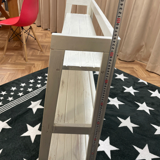 アンティーク調　３段シェルフの画像