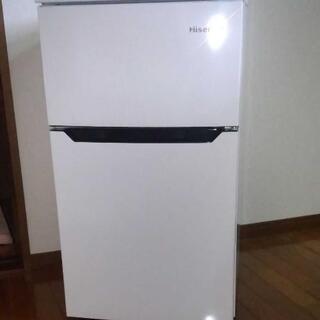 【受け渡し先、決まりました！】93L 2ドア冷蔵庫（直冷式）ホワ...