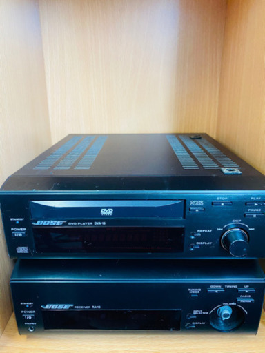 BOSE DVDプレーヤー DVA-15、RA-15 レシーバー　アメリカンサウンドシステム動作OK 本体のみ（100s） ボーズ