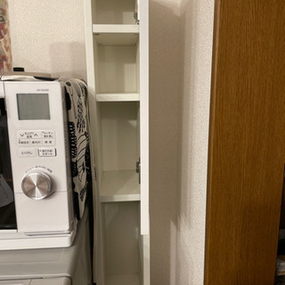 キッチン　棚　隙間収納の画像
