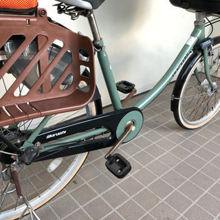 22インチ 3人乗り自転車 3段変速 オートライト 子乗せ自転車 丸石