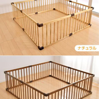 【お取引中】タンスのゲン　ベビーサークル(ハイタイプ)の画像