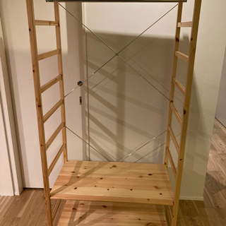 無印良品　パイン材ユニットシェルフ
