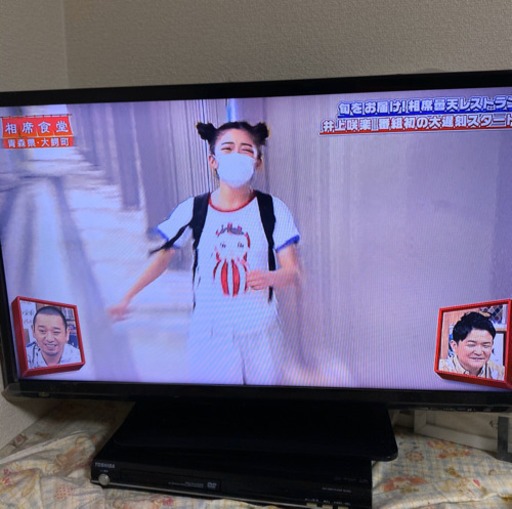 32型テレビ\u0026DVDレコーダー
