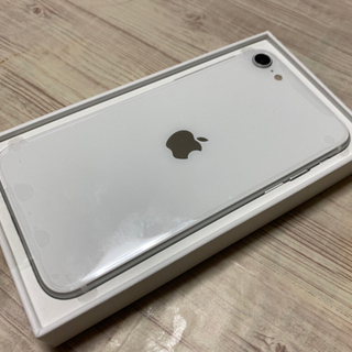 【値下】【未使用】【「ほぼ」新品】iPhoneSE 第2世代 (...