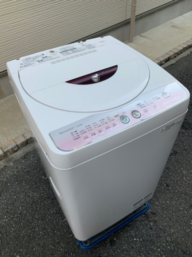 ?シャープ Ag+イオン 洗濯機 6.0kg? 穴なし槽カビぎらい‼️配送無料?当日配送‼️ 冷蔵庫　も出品　✨大阪　兵庫　京都　奈良